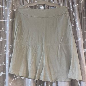 Beige skirt midi size 14-16